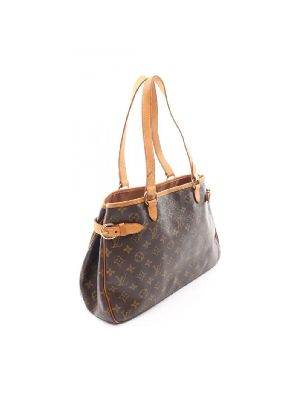 Louis Vuitton Shoulder Bag Batignolles Oriental Canvas Leather